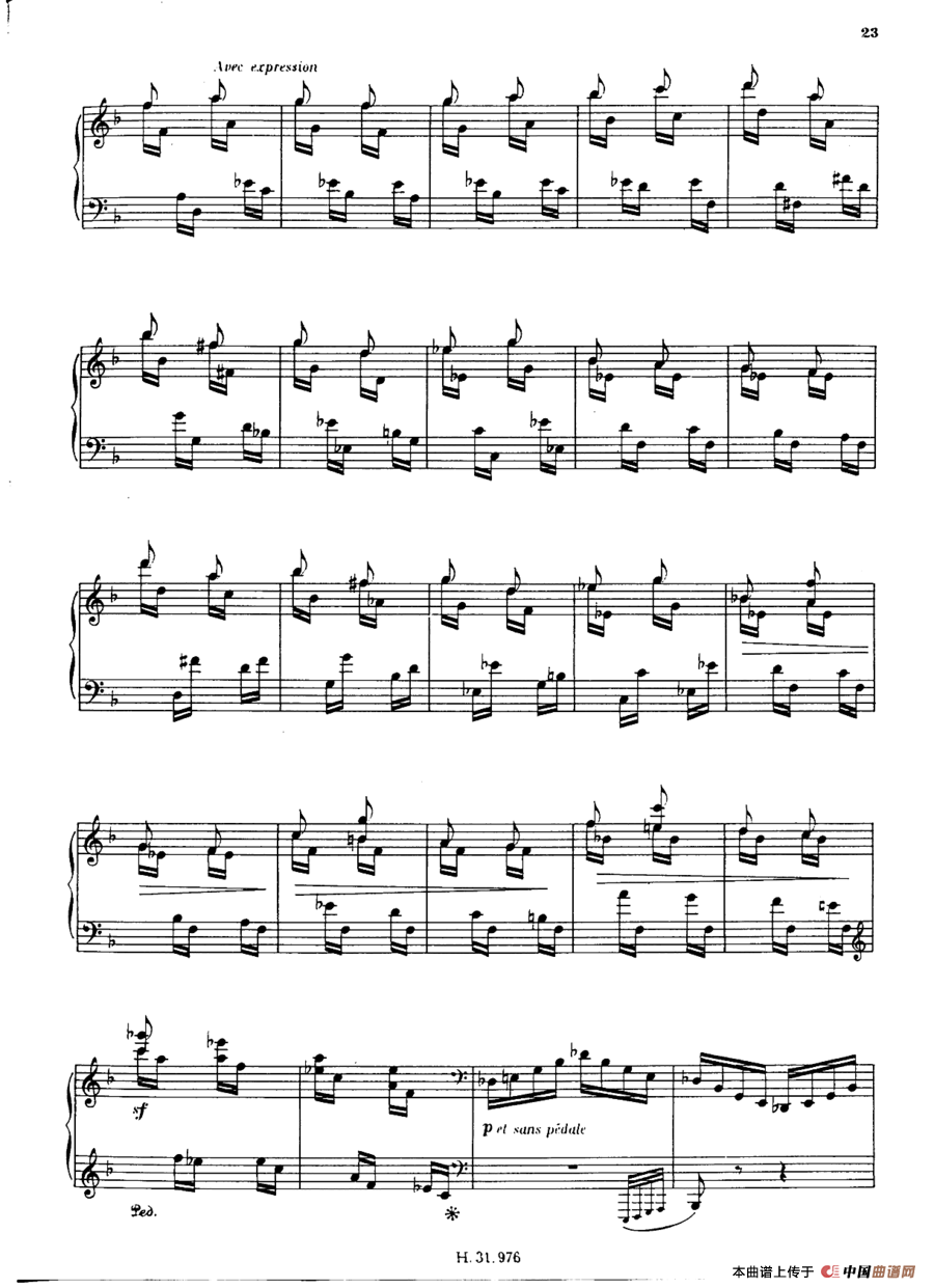 Le chemin de fer Op·27（d小调练习曲·铁路）