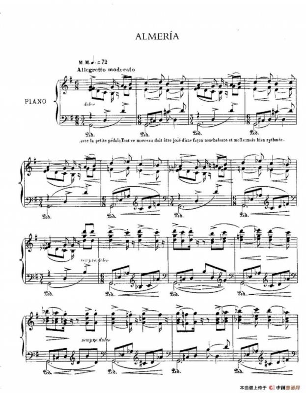 Iberia Suite：ALMERIA（伊贝利亚组曲）