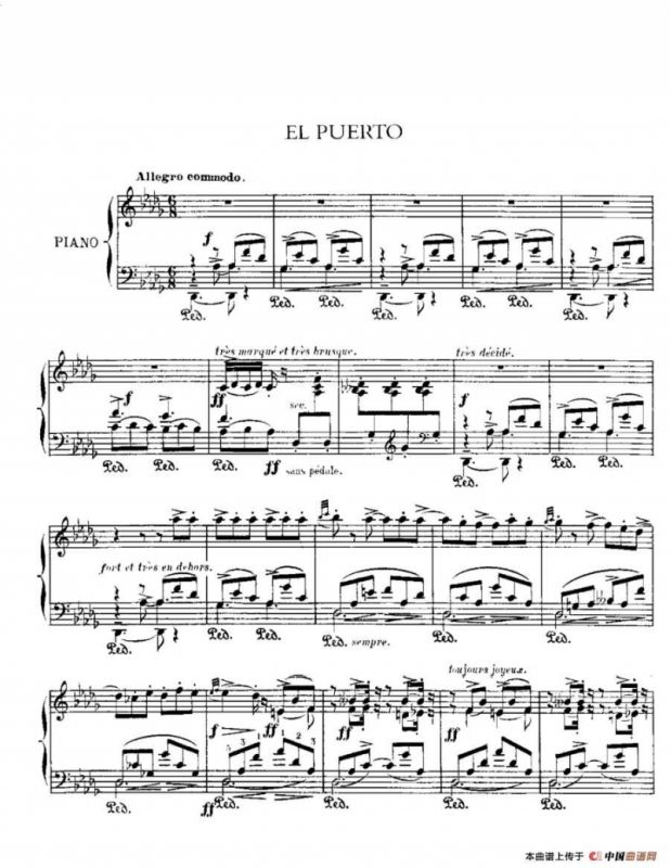 Iberia Suite：EL PUERTO（伊贝利亚组曲）