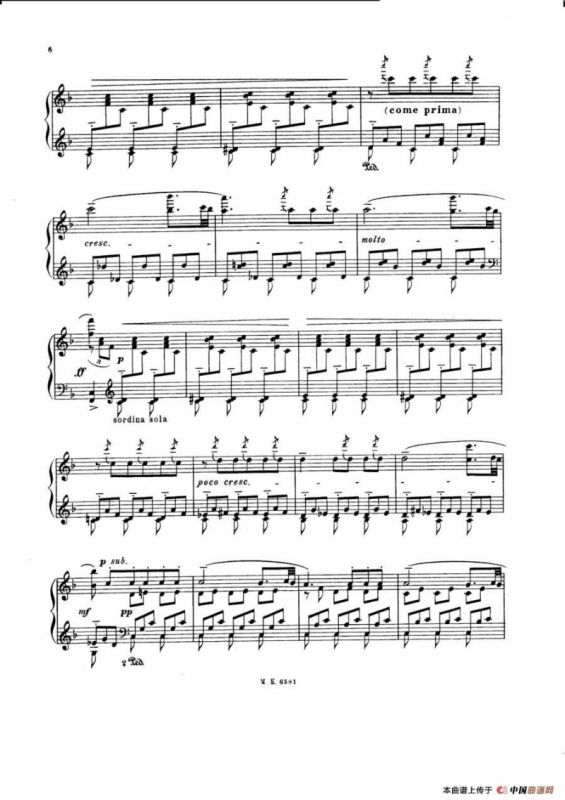 7 Canciones Populares Espanolas（七首西班牙民歌·2·钢琴独奏版）