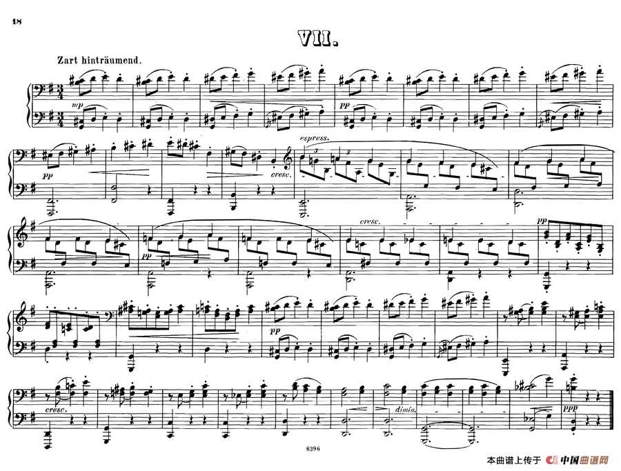 12 Waltzes Op.59 4 Hands（12首圆舞曲·四手联弹·Ⅶ）