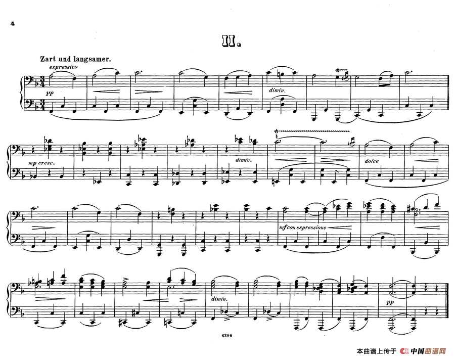 12 Waltzes Op.59 4 Hands（12首圆舞曲·四手联弹·Ⅱ）
