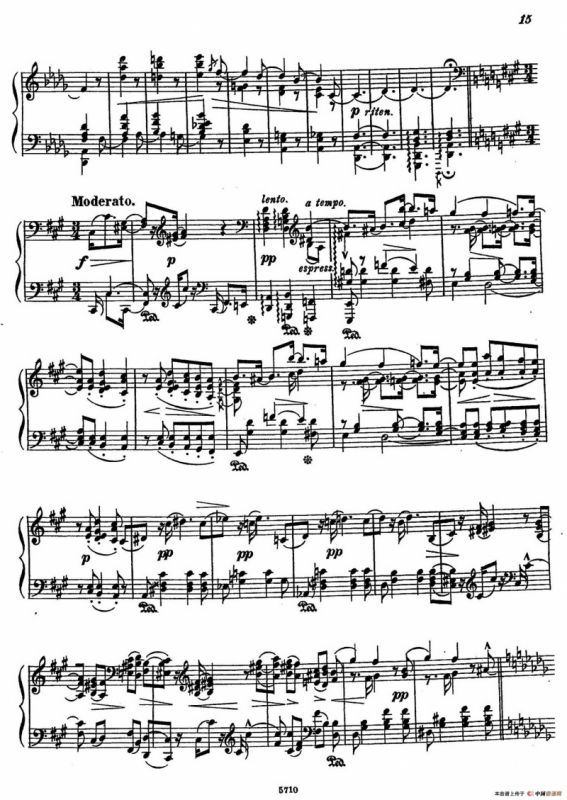 16 Preludes Op.9（16首前奏曲·14）