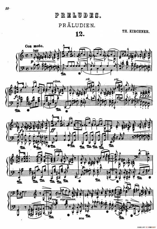 16 Preludes Op.9（16首前奏曲·12）