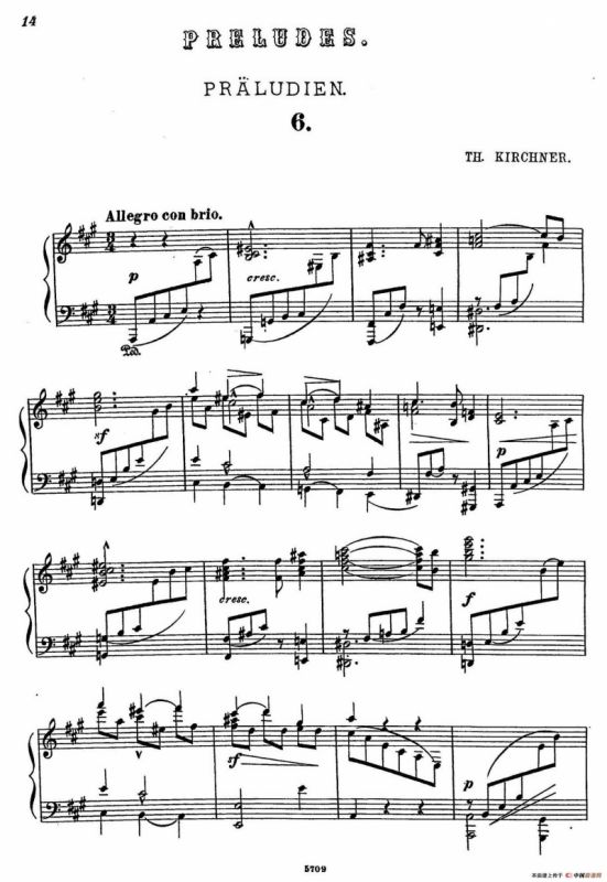 16 Preludes Op.9（16首前奏曲·6）