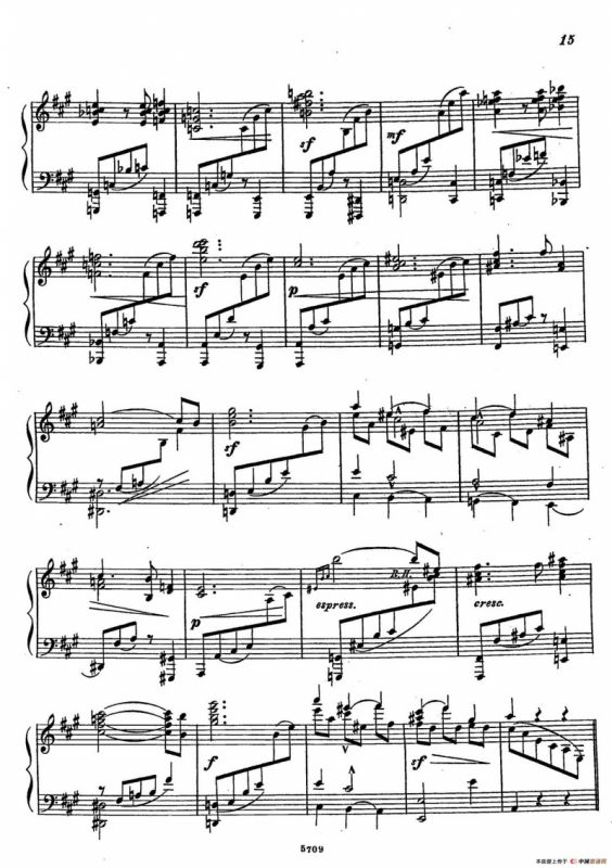 16 Preludes Op.9（16首前奏曲·6）