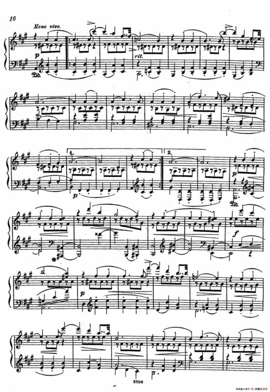 16 Preludes Op.9（16首前奏曲·6）