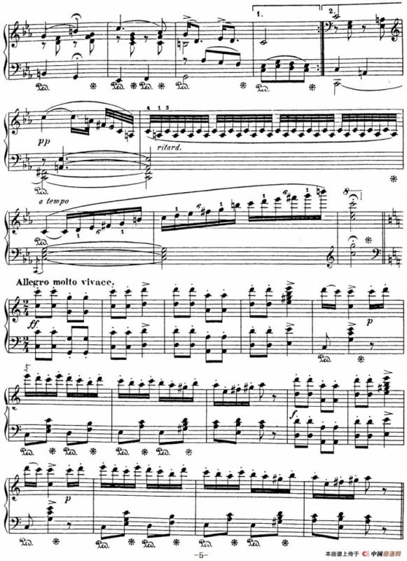 ZIGEUNERWEISEN（钢琴独奏）