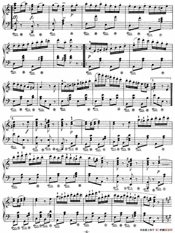 ZIGEUNERWEISEN（钢琴独奏）