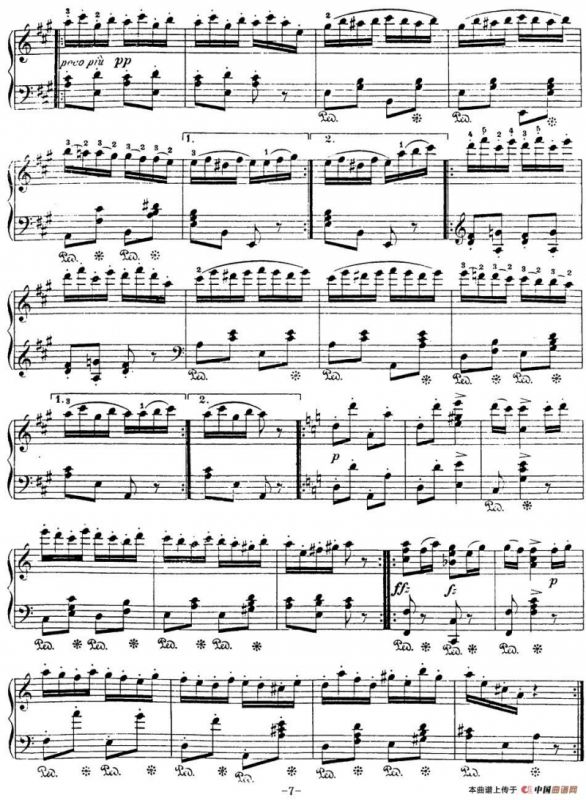 ZIGEUNERWEISEN（钢琴独奏）