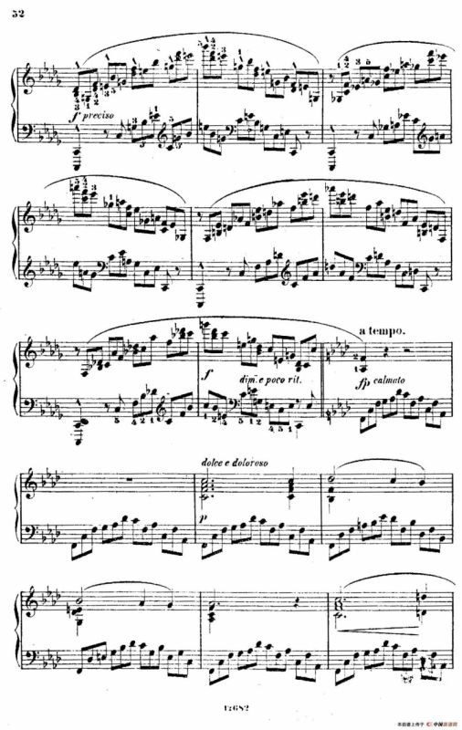 Douze Etudes de Salon Op.5（12首沙龙练习曲·10）