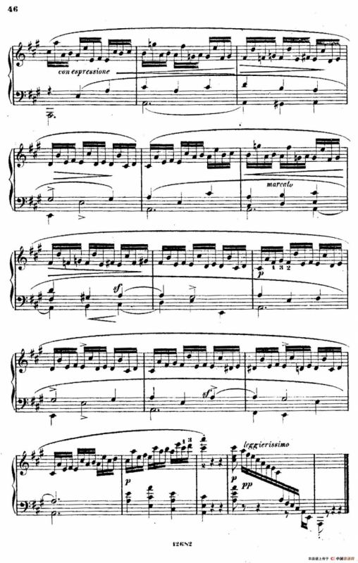 Douze Etudes de Salon Op.5（12首沙龙练习曲·9）