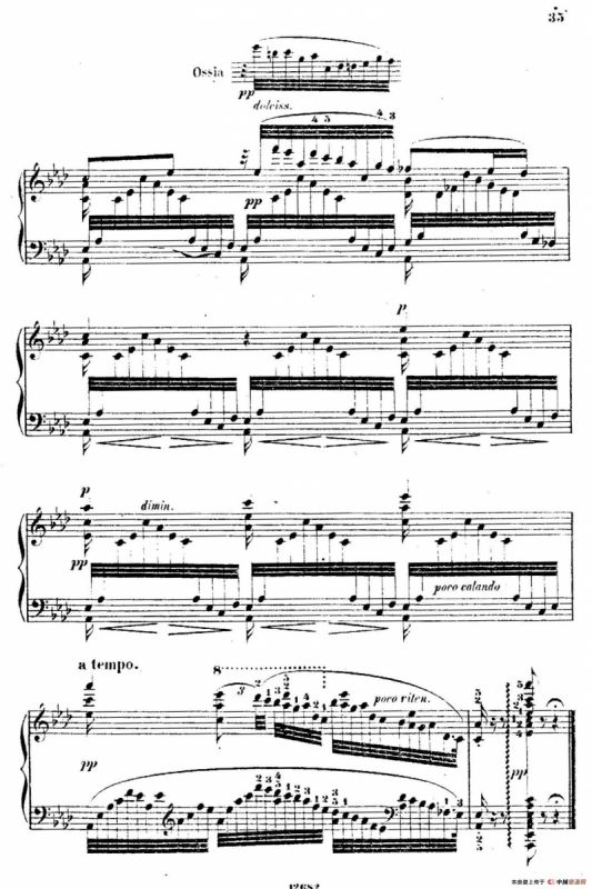 Douze Etudes de Salon Op.5（12首沙龙练习曲·6）