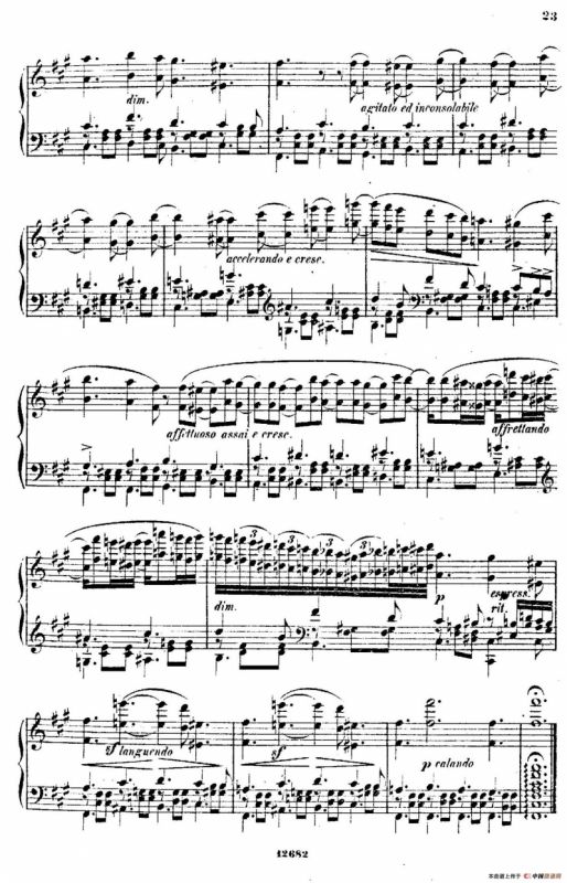 Douze Etudes de Salon Op.5（12首沙龙练习曲·5）