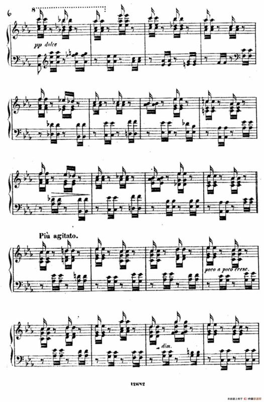 Douze Etudes de Salon Op.5（12首沙龙练习曲·1）