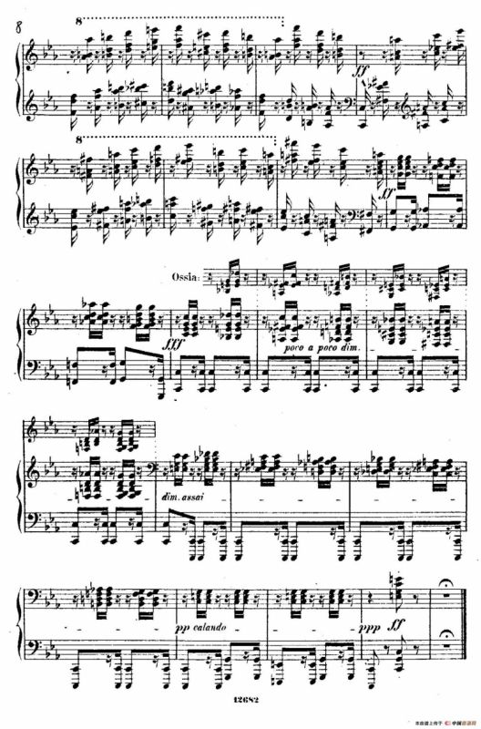 Douze Etudes de Salon Op.5（12首沙龙练习曲·1）