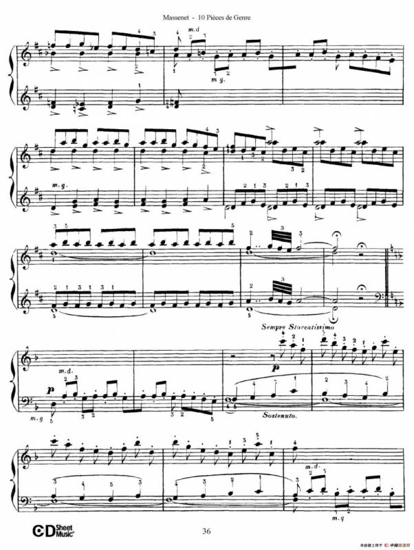 Dix Pièces de Genre Op.10（10首个性小品·Ⅹ）