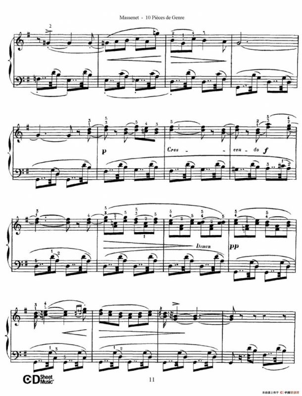 Dix Pièces de Genre Op.10（10首个性小品·Ⅲ）