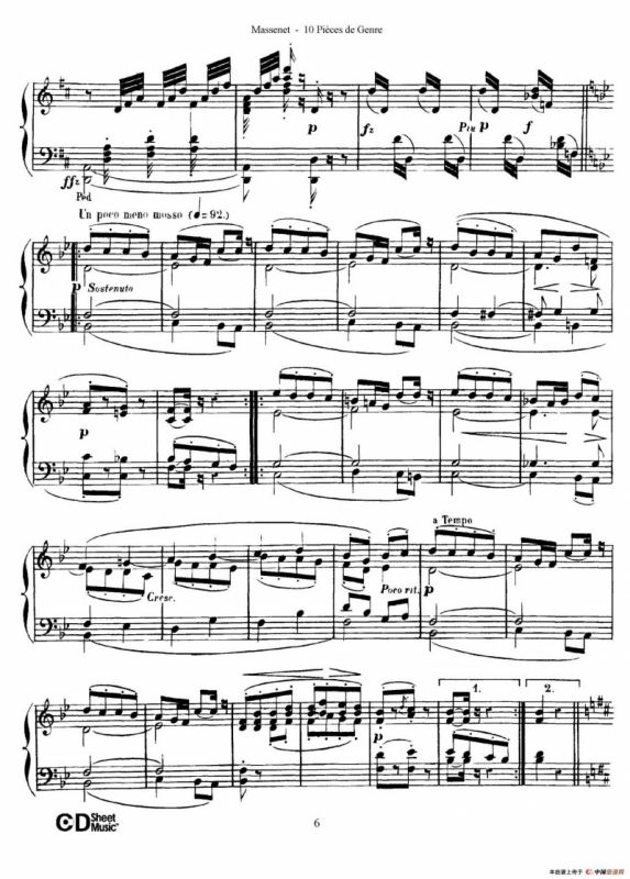 Dix Pièces de Genre Op.10（10首个性小品·Ⅱ）