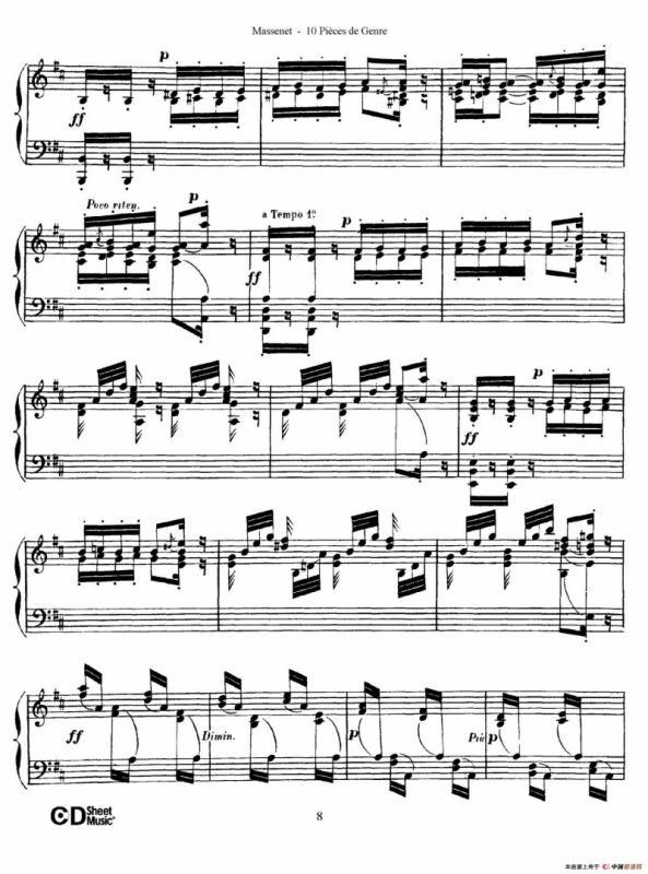 Dix Pièces de Genre Op.10（10首个性小品·Ⅱ）