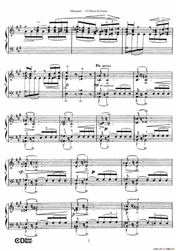 Dix Pièces de Genre Op.10（10首个性小品·Ⅰ）