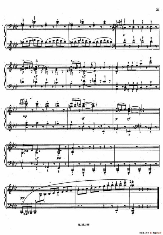 Tcherepnin - 10 Bagatelles Op.5（齐尔品-10首小品·8）