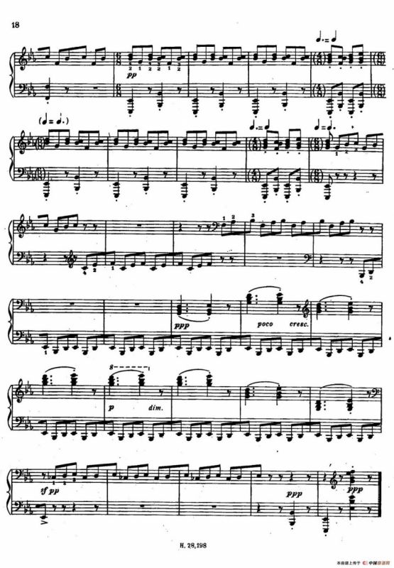 Tcherepnin - 10 Bagatelles Op.5（齐尔品-10首小品·7）