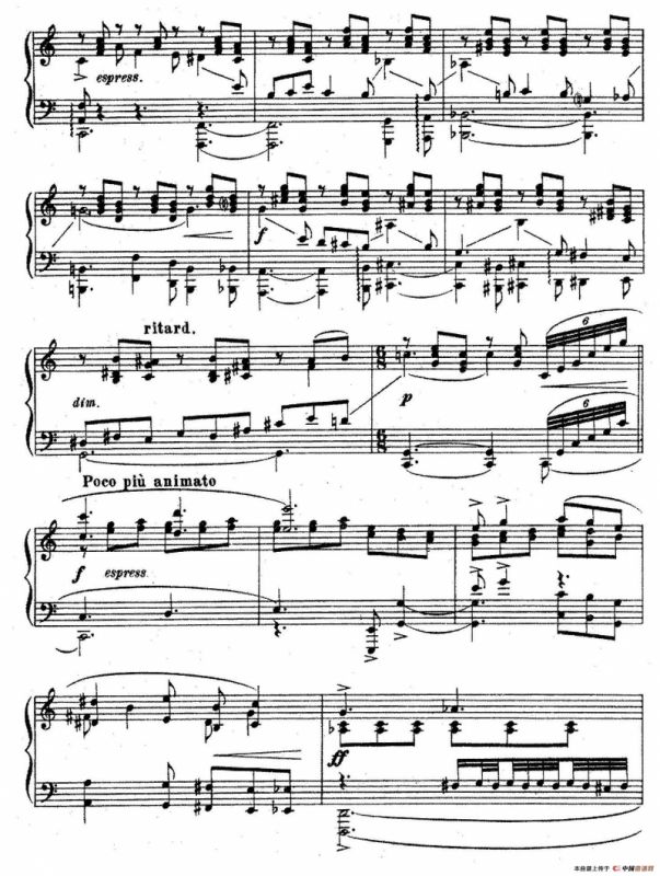 Ten Pieces from Cinderella Op.97（10首小品 - 选自舞剧《灰姑娘》·10）