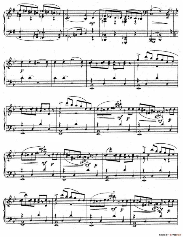 Ten Pieces from Cinderella Op.97（10首小品 - 选自舞剧《灰姑娘》·9）