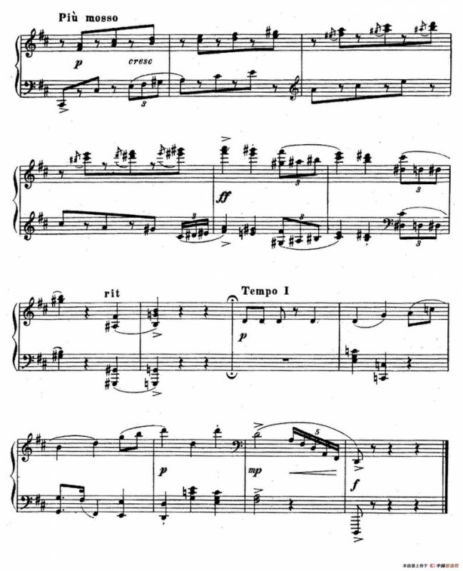 Ten Pieces from Cinderella Op.97（10首小品 - 选自舞剧《灰姑娘》·8）