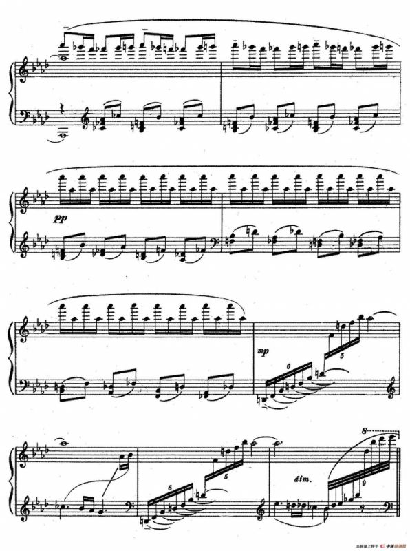 Ten Pieces from Cinderella Op.97（10首小品 - 选自舞剧《灰姑娘》·4）