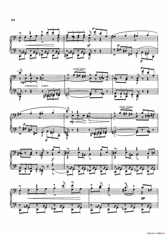 Prokofiev - Ten Pieces Op.12（普罗科菲耶夫-10首小品·9）