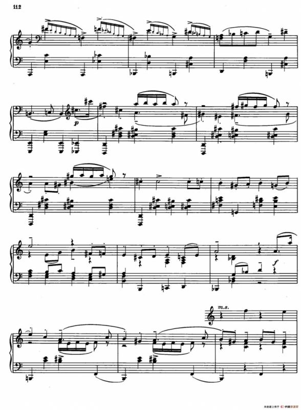 Prokofiev - Ten Pieces Op.12（普罗科菲耶夫-10首小品·8）