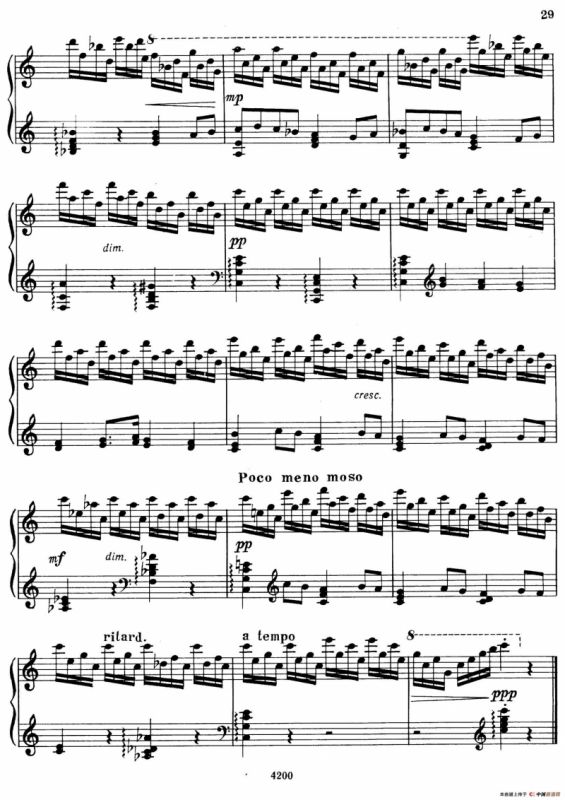 Prokofiev - Ten Pieces Op.12（普罗科菲耶夫-10首小品·7）