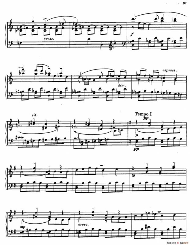 Prokofiev - Ten Pieces Op.12（普罗科菲耶夫-10首小品·5）
