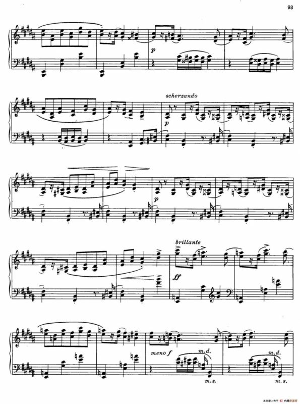 Prokofiev - Ten Pieces Op.12（普罗科菲耶夫-10首小品·4）