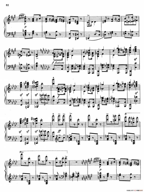 Prokofiev - Ten Pieces Op.12（普罗科菲耶夫-10首小品·1）