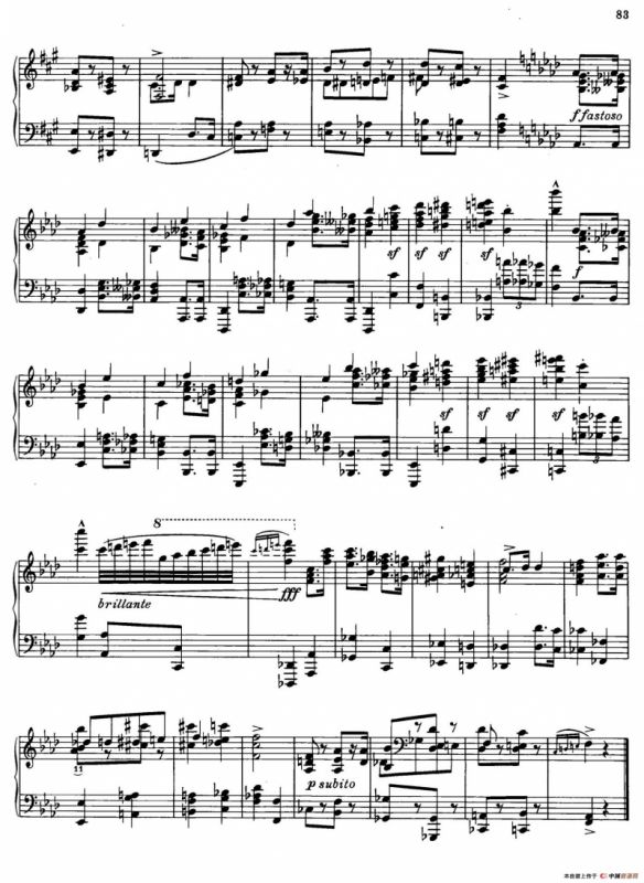 Prokofiev - Ten Pieces Op.12（普罗科菲耶夫-10首小品·1）