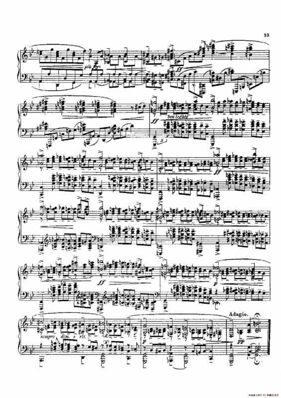 Six Intermezzi Op.45（6首间奏曲·5）