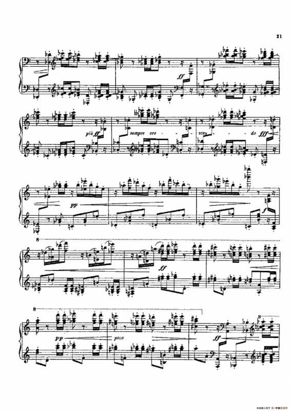 Six Intermezzi Op.45（6首间奏曲·4）