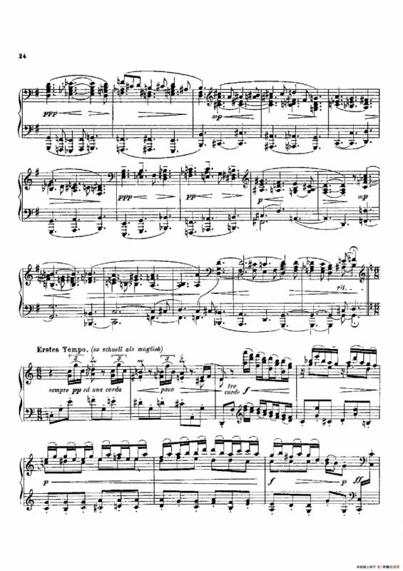 Six Intermezzi Op.45（6首间奏曲·4）