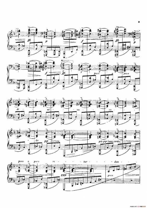 Six Intermezzi Op.45（6首间奏曲·1）
