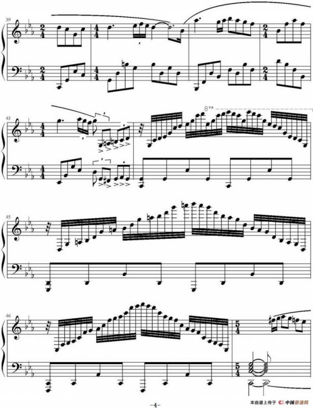 爱的协奏曲（弹琴吧制谱版）