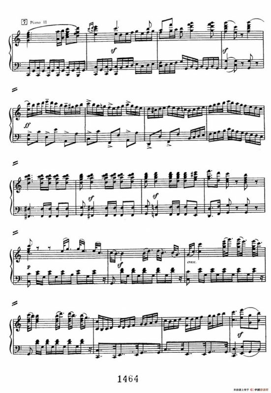 Triple Concerto in C Major Op.56（C大调三重协奏曲·双钢琴·Ⅲ）