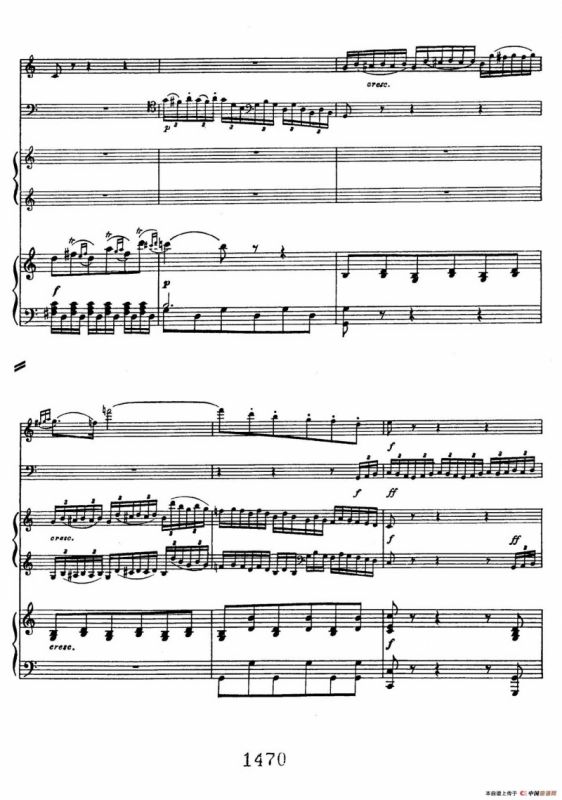 Triple Concerto in C Major Op.56（C大调三重协奏曲·双钢琴·Ⅲ）