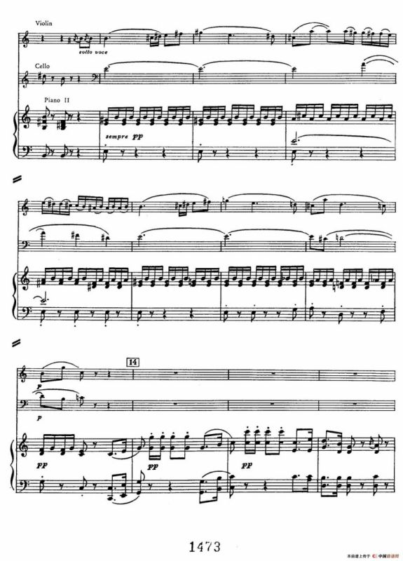 Triple Concerto in C Major Op.56（C大调三重协奏曲·双钢琴·Ⅲ）