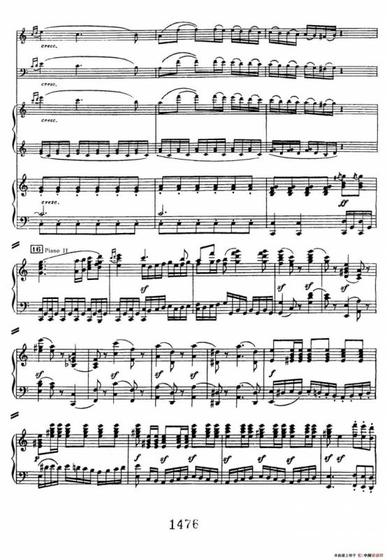 Triple Concerto in C Major Op.56（C大调三重协奏曲·双钢琴·Ⅲ）