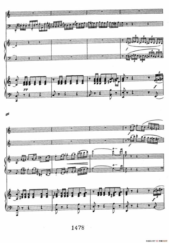 Triple Concerto in C Major Op.56（C大调三重协奏曲·双钢琴·Ⅲ）