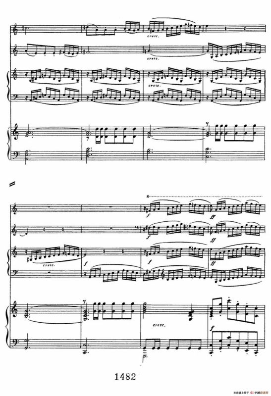 Triple Concerto in C Major Op.56（C大调三重协奏曲·双钢琴·Ⅲ）