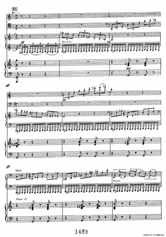 Triple Concerto in C Major Op.56（C大调三重协奏曲·双钢琴·Ⅲ）